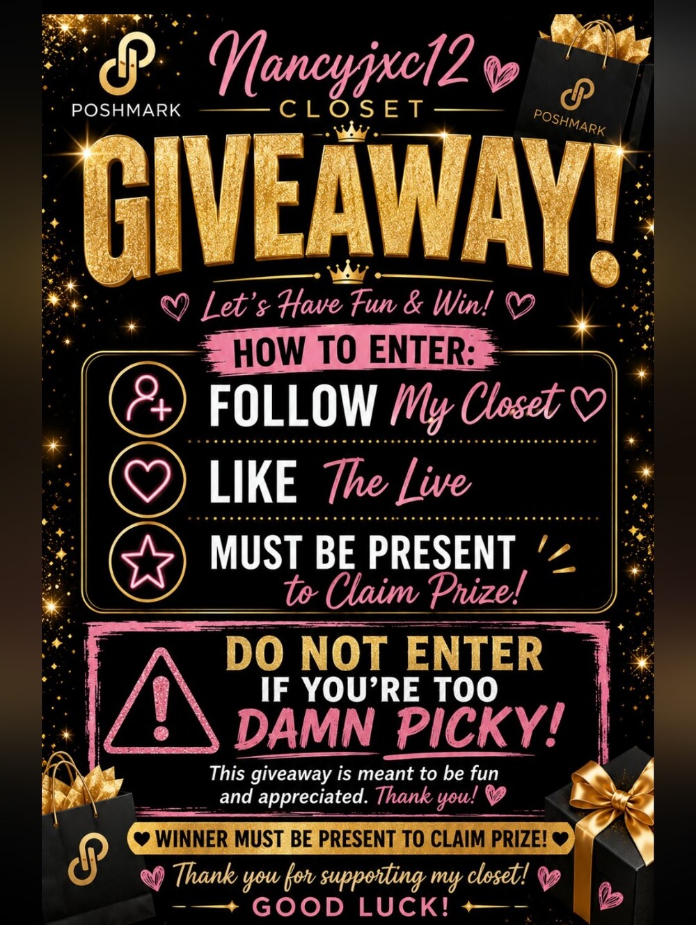 LIKE FOR GIVEAWAY - DONT ENTER IF YOUR PICKY🚨 HOST PICK 🚨